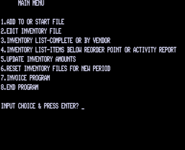 Screen shot